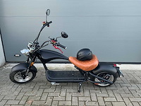 2024 mangosteen m1 l1e-b elektrische snorscooter groen, rood en zwart (8x) - afbeelding 5 van  11