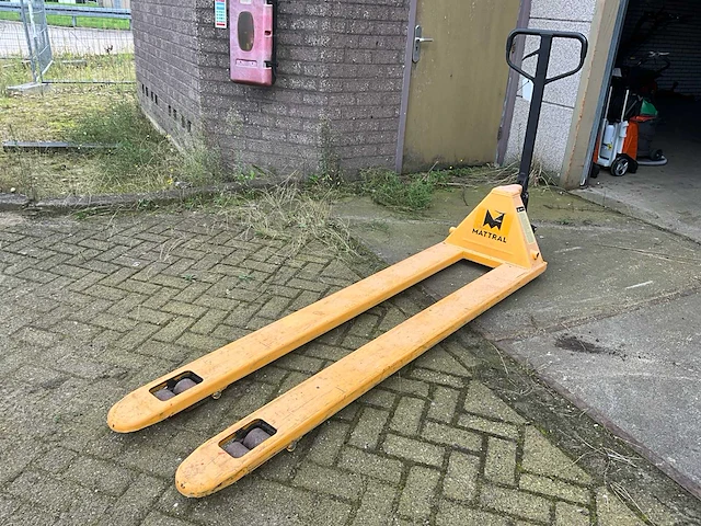 2024 mattral xn25b hand hydraulische palletwagen - afbeelding 1 van  8