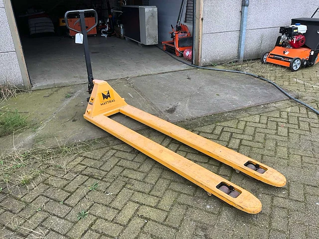 2024 mattral xn25b hand hydraulische palletwagen - afbeelding 4 van  8