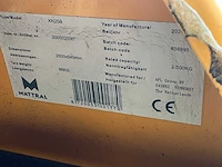 2024 mattral xn25b hand hydraulische palletwagen - afbeelding 8 van  8