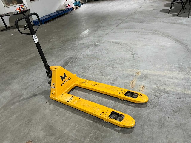 2024 mattral xn25e hand hydraulische palletwagen - afbeelding 1 van  4