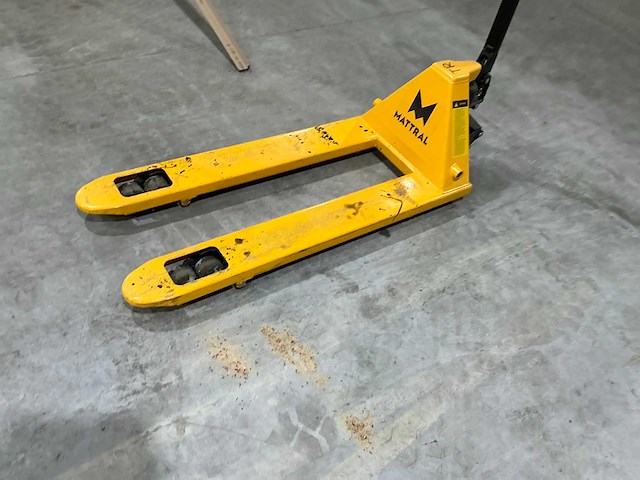 2024 mattral xn25e hand hydraulische palletwagen - afbeelding 2 van  4