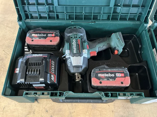 2024 metabo ssw 18 ltx 1750 bl accu slagmoersleutel (2x) - afbeelding 6 van  11