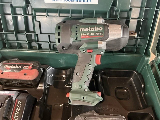 2024 metabo ssw 18 ltx 1750 bl accu slagmoersleutel (2x) - afbeelding 8 van  11