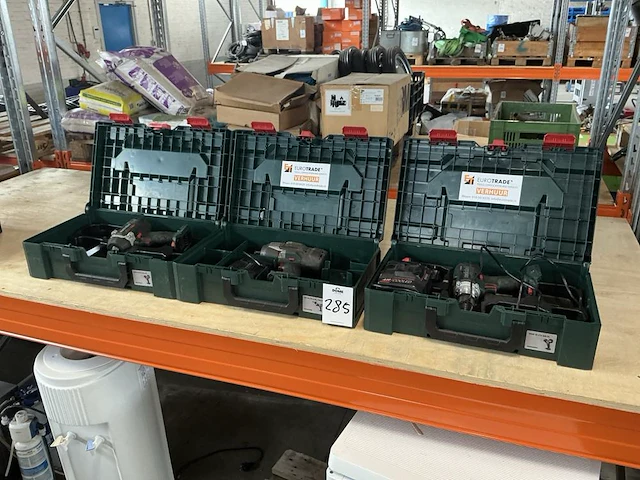 2024 metabo ssw 18 ltx 1750 bl accu slagmoersleutel / boormachine (3x) - afbeelding 1 van  9