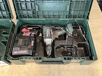 2024 metabo ssw 18 ltx 1750 bl accu slagmoersleutel / boormachine (3x) - afbeelding 2 van  9