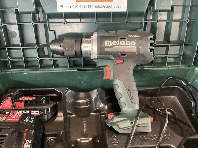 2024 metabo ssw 18 ltx 1750 bl accu slagmoersleutel / boormachine (3x) - afbeelding 5 van  9