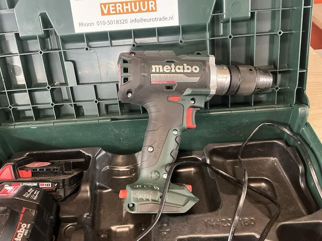 2024 metabo ssw 18 ltx 1750 bl accu slagmoersleutel / boormachine (3x) - afbeelding 6 van  9