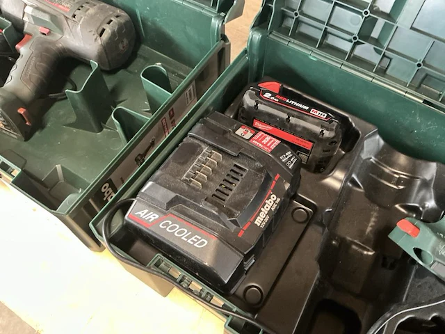 2024 metabo ssw 18 ltx 1750 bl accu slagmoersleutel / boormachine (3x) - afbeelding 7 van  9