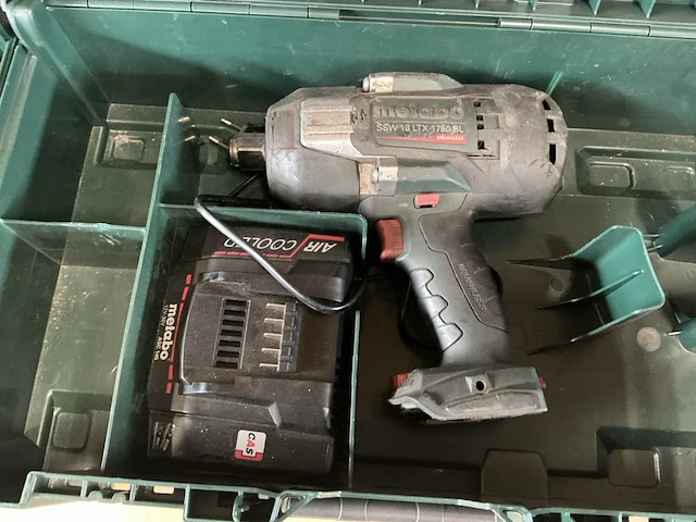 2024 metabo ssw 18 ltx 1750 bl accu slagmoersleutel / boormachine (3x) - afbeelding 8 van  9