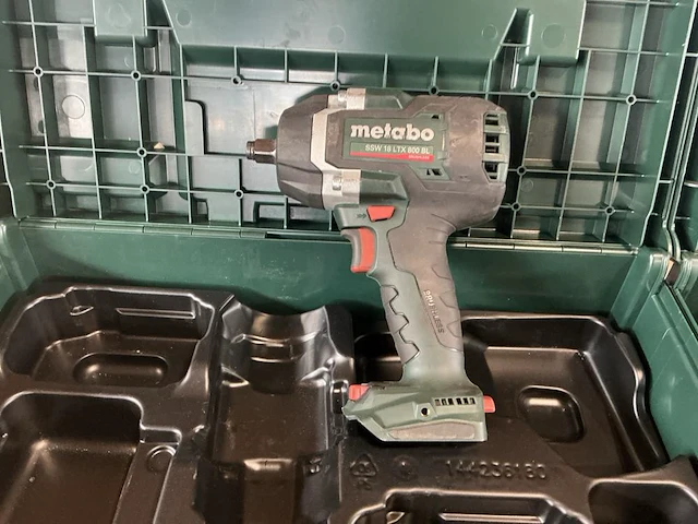 2024 metabo ssw 18 ltx 1750 bl accu slagmoersleutel / boormachine (3x) - afbeelding 9 van  9