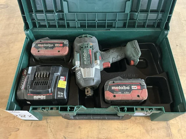 2024 metabo ssw 18 ltx 1750 bl accu slagmoersleutel - afbeelding 2 van  9