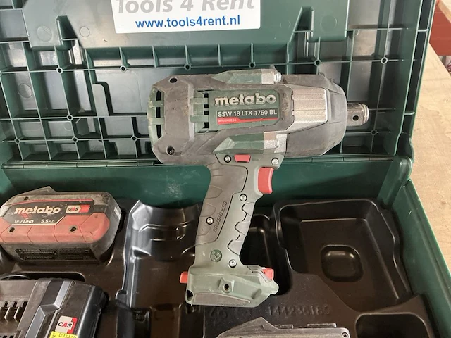 2024 metabo ssw 18 ltx 1750 bl accu slagmoersleutel - afbeelding 4 van  9