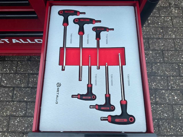 2024 metallo 13 lades 10 gevuld gereedschap wagen gevuld - afbeelding 5 van  20