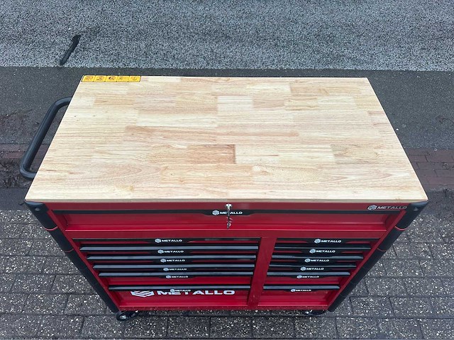 2024 metallo 13 lades 10 gevuld gereedschap wagen gevuld - afbeelding 16 van  20