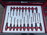 2024 metallo 13 lades 10 gevuld gereedschap wagen gevuld - afbeelding 2 van  20