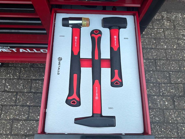 2024 metallo 13 lades 10 gevuld gereedschap wagen gevuld - afbeelding 14 van  20