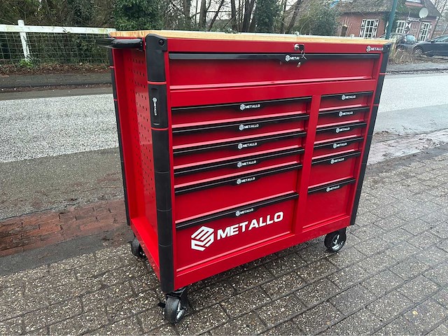 2024 metallo 13 lades 10 gevuld gereedschap wagen gevuld - afbeelding 3 van  20