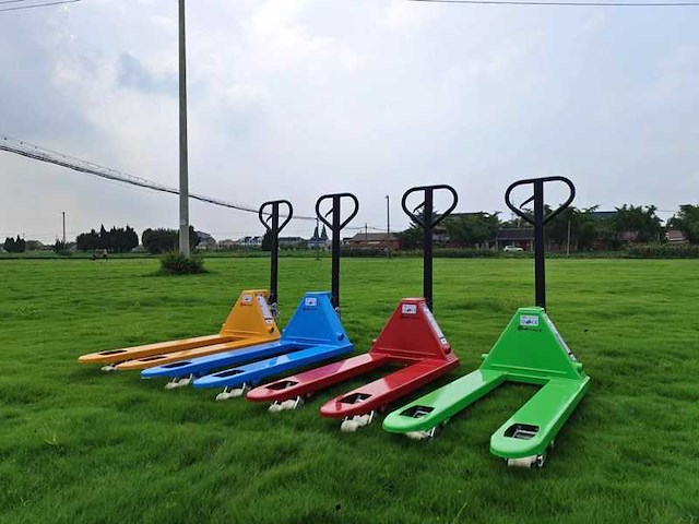 2024 metallo 2500kg hydraulische palletwagen - afbeelding 3 van  6