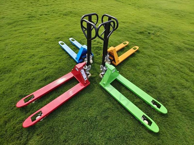 2024 metallo 2500kg hydraulische palletwagen - afbeelding 5 van  6