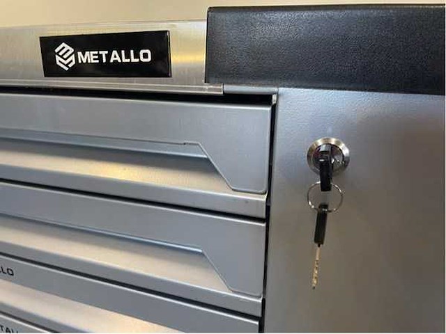 2024 metallo 8 lades 8 gevuld - gereedschap wagen gevuld - afbeelding 14 van  14