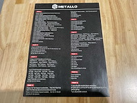 2024 metallo xxxl-edition meta-11hs9g gereedschapswagen - afbeelding 15 van  22