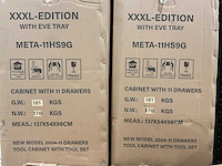 2024 metallo xxxl-edition meta-11hs9g gereedschapswagen - afbeelding 9 van  12