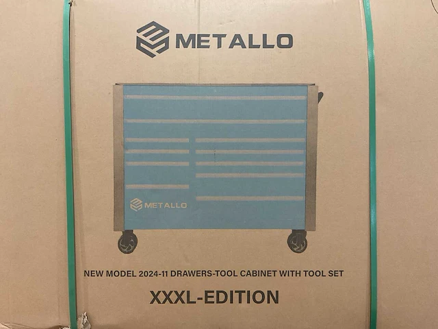 2024 metallo xxxl-edition meta-11hs9g gereedschapswagen - afbeelding 13 van  22