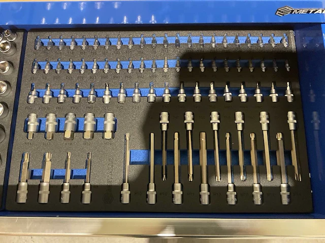 2024 metallo xxxl-edition meta-11hs9g gereedschapswagen - afbeelding 3 van  27