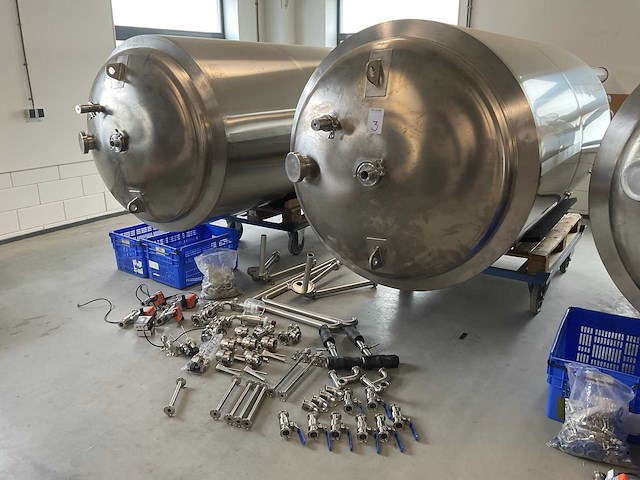 2024 meto equipment 23t14601 fermentatie tank (2x) - afbeelding 1 van  17