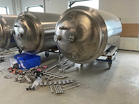 2024 meto equipment 23t14601 fermentatie tank (2x)
