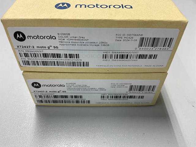 2024 motorola moto g85 mobiele telefoon (2x) - afbeelding 3 van  3