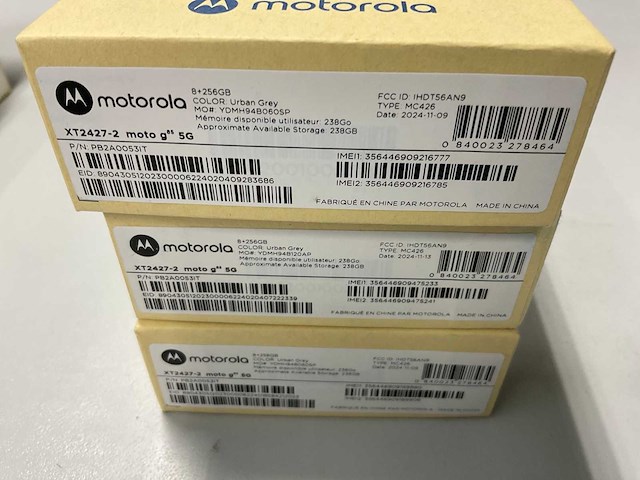 2024 motorola moto g85 mobiele telefoon (3x) - afbeelding 3 van  3