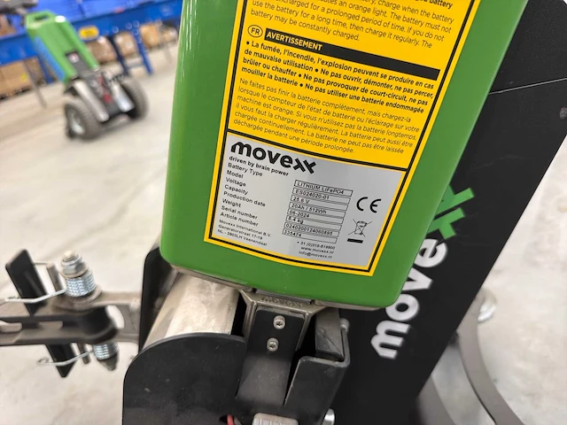 2024 movexx t1000 25.6 v elektrische trekker - afbeelding 6 van  7