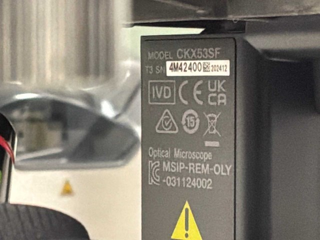 2024 olympus ckx53sf celcultuurmicroscoop - afbeelding 9 van  9