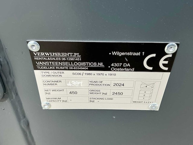 2024 opslagcontainer - afbeelding 6 van  8