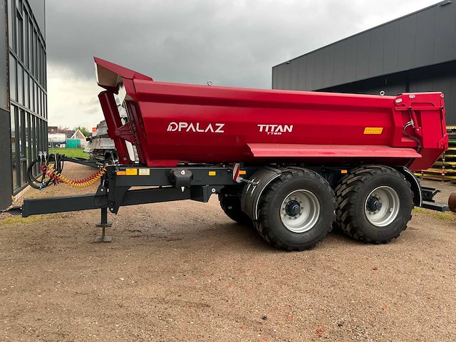 2024 palaz halfpipe titan tt20 profiline kipper - afbeelding 12 van  24