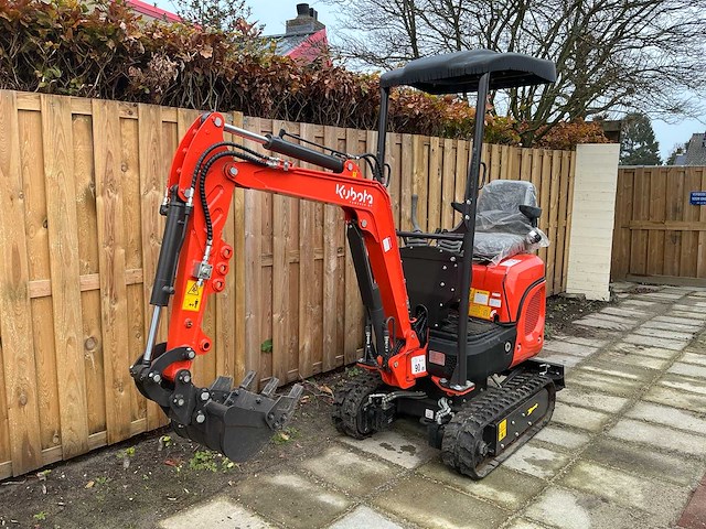 2024 powered by kubota u10s rupsgraafmachine - afbeelding 14 van  31