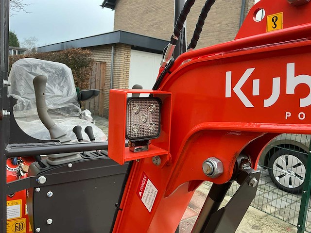 2024 powered by kubota u10s rupsgraafmachine - afbeelding 27 van  31