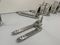 2024 qnd ss304 inox handpalletwagen - afbeelding 2 van  3