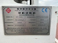 2024 regulus xy-300l agglomerator - afbeelding 3 van  21