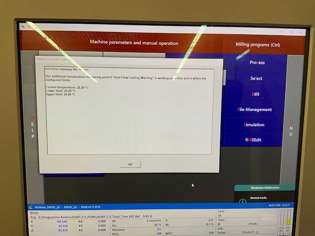 2024 röders rpx 501 cnc bewerkingscentrum - afbeelding 17 van  31
