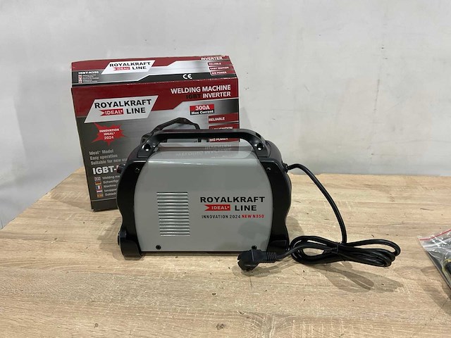 2024 royalkraft igbt-n350 draagbaar lasapparaat - afbeelding 4 van  9