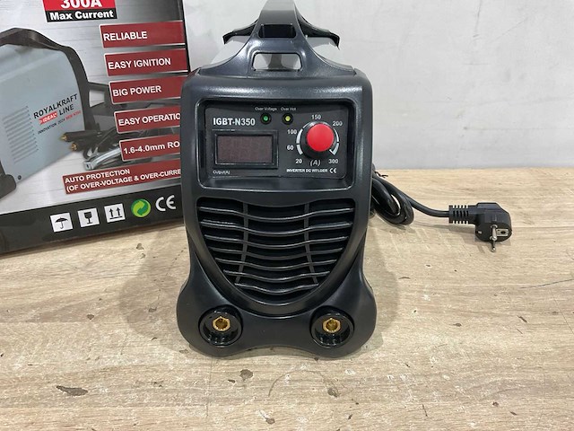 2024 royalkraft igbt-n350 draagbaar lasapparaat - afbeelding 5 van  9