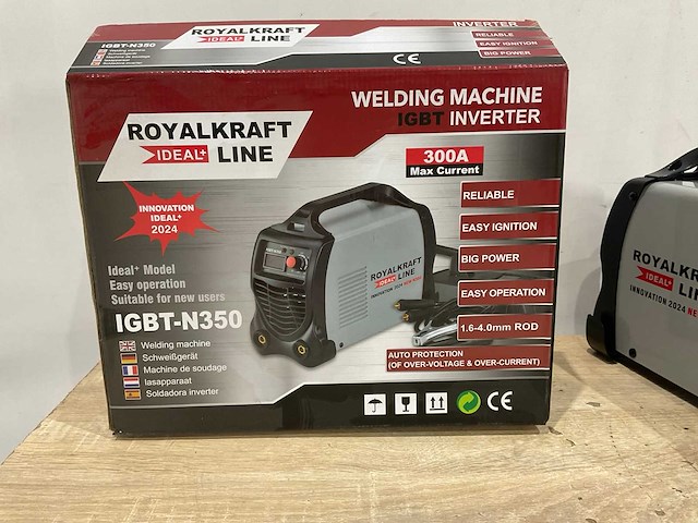 2024 royalkraft igbt-n350 draagbaar lasapparaat - afbeelding 9 van  9