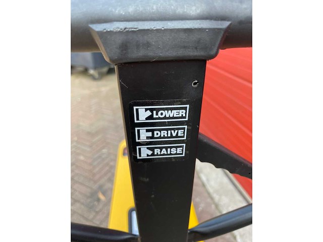 2024 rte 2500kg hydraulische palletwagen met weegschaal - afbeelding 4 van  5