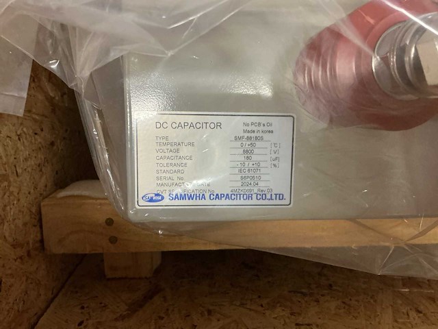 2024 samwha dc capacitor elektronica (17x) - afbeelding 5 van  5