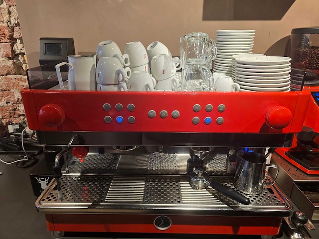 2024 san marco - new 105 e 2 gr - espressomachine - afbeelding 5 van  6