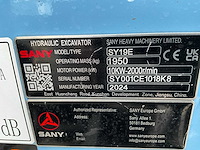 2024 sany sy19e elektrische minigraafmachine - afbeelding 17 van  24