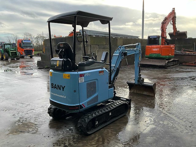 2024 sany sy19e elektrische minigraafmachine - afbeelding 19 van  24